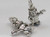 Clown sterling silver charm .925 x 1 Entertainer and Clowns charms image 6