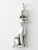 Sitting Cat sterling silver charm .925 x 1 Pussy Cats charms image 8