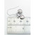 Bicycle earrings sterling silver .925 pair Bikes drops size example