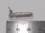 Comb sterling silver charm .925 x 1 Hairdressing Barber hair charms size example
