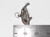 Manatee 2D sterling silver charm pendant .925 Manatees charms detail