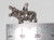 Hippopotamus sterling silver charm .925 Hippo Hippos charms additional view