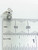 Pug dog TINY sterling silver clip charm .925 Pugs Dogs charms additional view