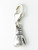 Boxing glove TINY sterling silver charm with clip .925 Boxer alternate view