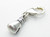 Boxing glove TINY sterling silver charm with clip .925 Boxer extra view