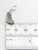 Angel wing with clip sterling silver charm .925 Protection detail