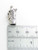 Set of golf clubs in a golfbag sterling silver charm .925 Golfing detail