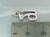 Sweet 16 Sixteen sterling silver SMALL charm .925 16th birthday charms size example