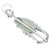 Feather sterling silver charm .925 x 1 Birds Feathers charms