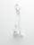 Eiffel Tower sterling silver clip charm .925 x 1 France French Landmark size example