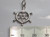 Ships Wheel sterling silver charm .925 x 1 boating charms size example