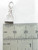 Stirrup on clip sterling silver charm .925 Horses charms size example