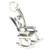 Rocking Chair sterling silver charm .925 x 1 Rocker Chairs charms
