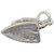Flat Iron Old Style sterling silver charm .925 x 1 Irons Ironing charms