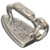 Flat Iron Old Style sterling silver charm .925 x 1 Irons Ironing charms