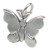 Butterfly sterling silver charm .925 x 1 Butterflies charms