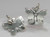 Butterfly sterling silver charm .925 x 1 Butterflies charms additional view