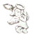 Naughty Angel sterling silver charm .925 x 1 Bad Angels charms