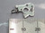 Bears Kissing small sterling silver charm .925 Love Bear charms size example