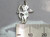 Cupid sterling silver charm .925 Cupids love charms side view