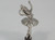 Ballerina Ballet Dancer sterling silver charm .925 x 1 Dancing charms