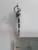 Tennis Racquet sterling silver charm .925 Rackets and Racket charms side view