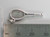 Tennis Racquet sterling silver charm .925 Rackets and Racket charms size example