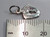 Feet sterling silver charm .925 x 1 Foot and Podiatry Chiropodist size example