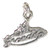 Number 1 Grandma sterling silver charm .925 x 1 Grandparent charms