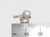 Cannon small sterling silver charm .925 Cannons charms additional view