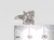 You and Me sterling silver small charm .925 Love Together charms detail