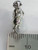 Panther sterling silver charm .925 Big Cat and Panthers charms side view