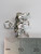 Panther sterling silver charm .925 Big Cat and Panthers charms size example
