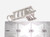 Step Back Chair sterling silver charm .925 Chairs Seats charms detail