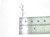 Cross Bead sterling silver charm .925 Crosses Beads charms detail