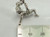 Football Player sterling silver charm .925 Soccer players charms size example