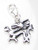 Chinese Dragon 2D on 9mm clip sterling silver charm .925 x1 Lucky additional view