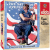 Saturday Evening Post - Rosie the Riveter 100 Piece Square Jigsaw Puzzle by Norman Rockwell MasterPieces