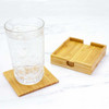 Totally Bamboo Bamboo Coaster Set with Case