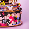 Hands Craft Carousel Starry Night DIY Mechanical Music Box