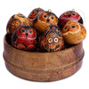Lucuma Designs Mini Owl Gourd Ornament