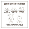 Lucuma Designs Mini Owl Gourd Ornament