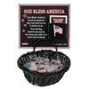Ganz God Bless America Swivel Flag Charm