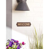 Zingz and Thingz Welcome Cast Iron Sign