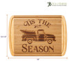 Totally Bamboo Tis The Season Holiday Carving Board