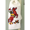 Red and White Kitchen Company Cowgirl Callie Retro Flour Sack Kitchen Towel