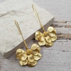 Treasure Wholesale Blooming Flower Earrings