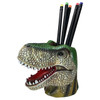 Streamline Green T Rex Pen Cup