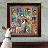 eeBoo Cats in Windows 1000 Piece Square Puzzle