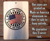 What A Fuster Cluck Metal Sign